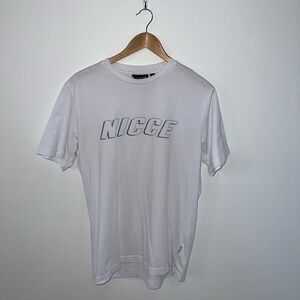 NICCE White Short Sleeve Tee Shirt Size Medium NWOT